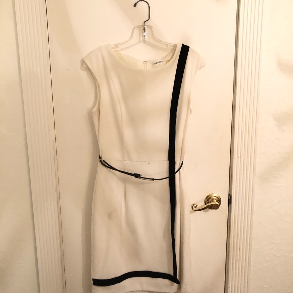 white dress